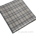 Tissu de manteau en laine Plaid Vérifier le tissu de flanelle